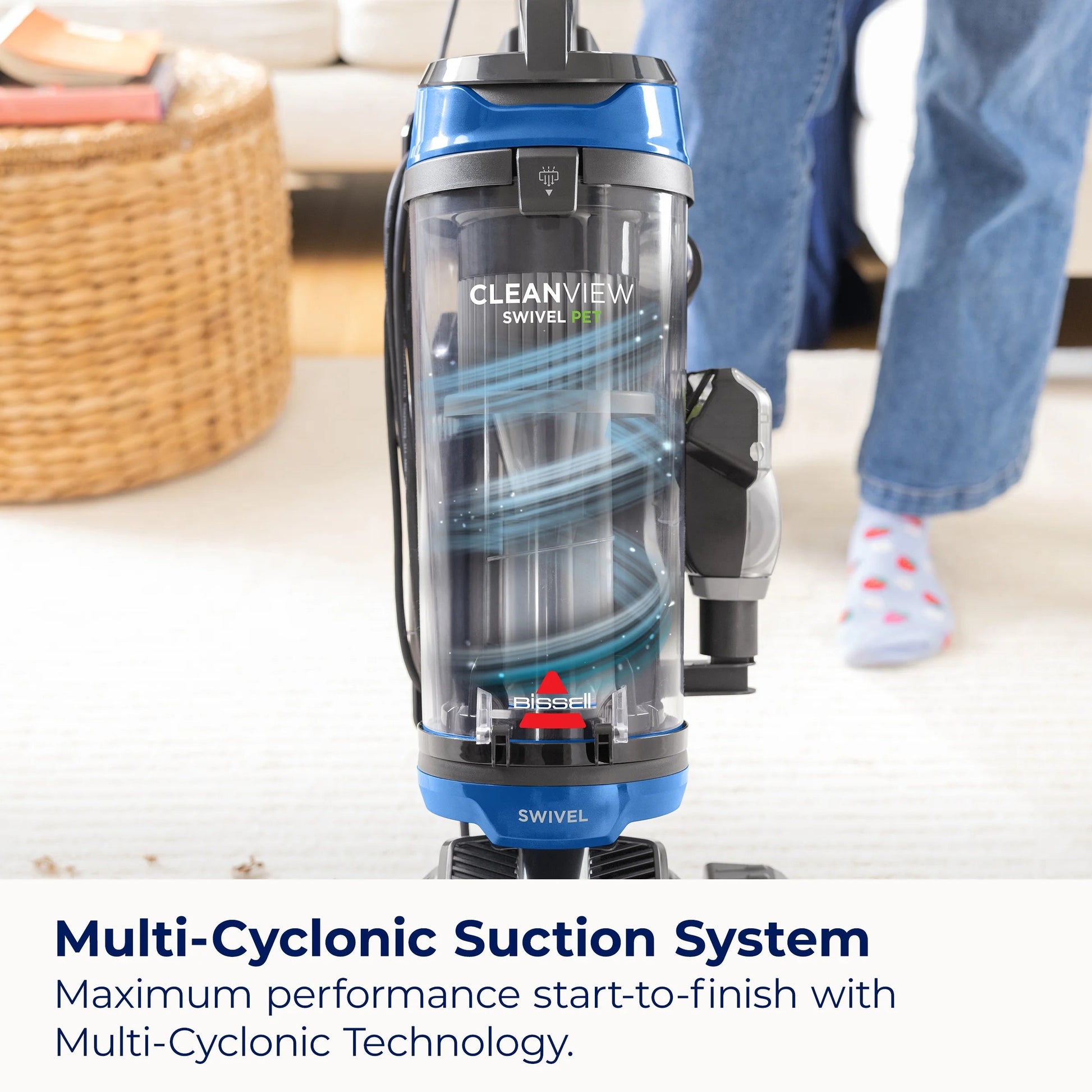 Cleanview Swivel Pet Upright Vacuum 3832