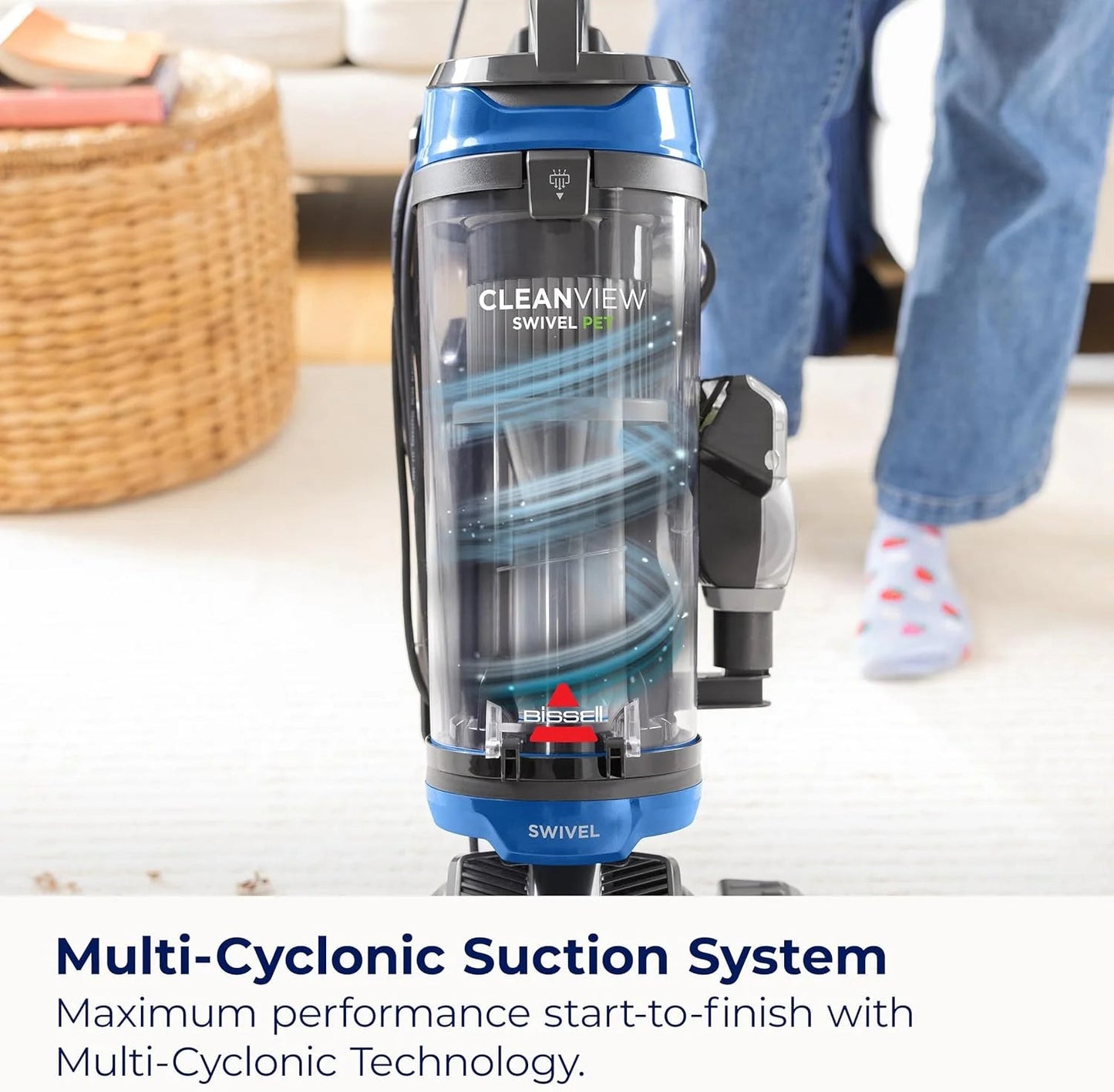 Cleanview® Swivel Pet Upright Vacuum Cleaner 3836