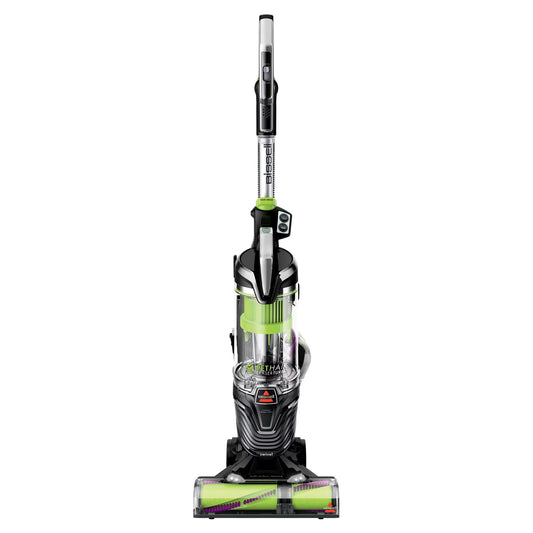 Upright Vacuum, Pet Hair Eraser Turbo Pet Friendly, Bagless, Hard Floor and Carpet, with Tangle Free Brush Roll, Extension Wand, 2475, Grey