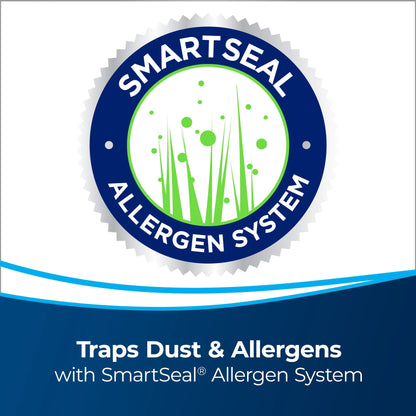 Upright Vacuum, Pet Hair Eraser Turbo Pet Friendly, Bagless, Hard Floor and Carpet, with Tangle Free Brush Roll, Extension Wand, 2475, Grey